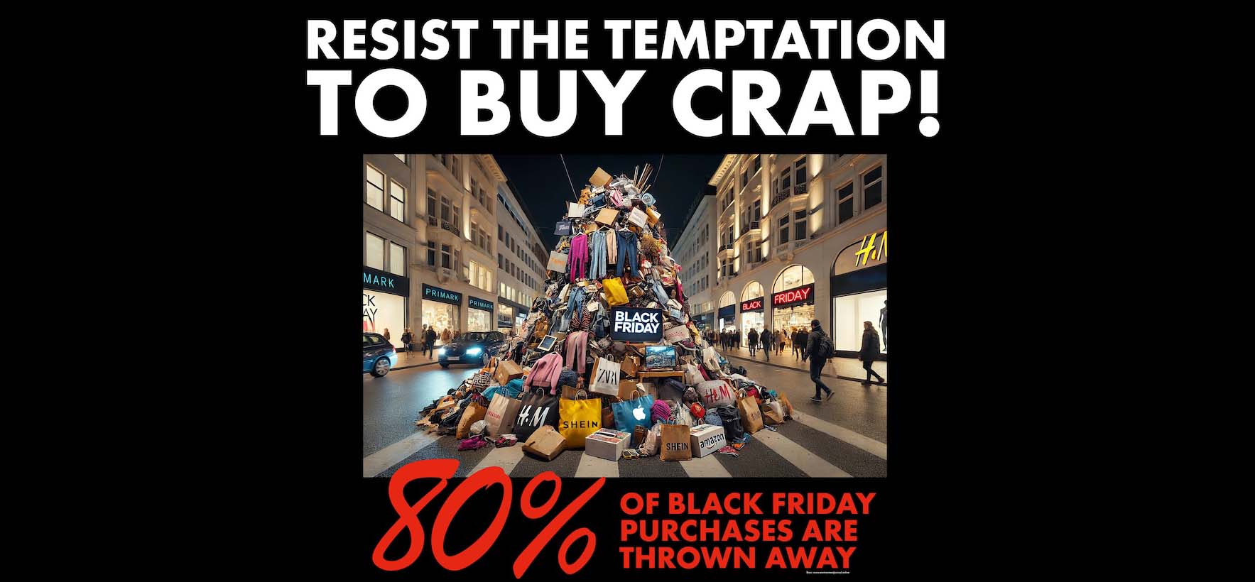 No Black Friday discounts in our house