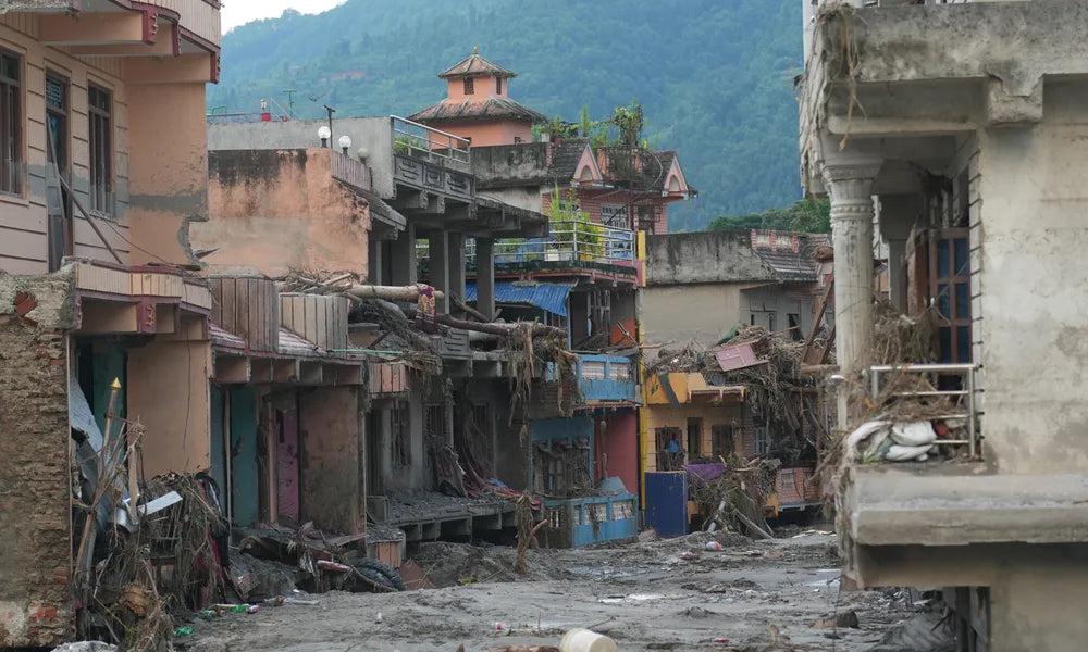 What the ice in Nepal was holding together