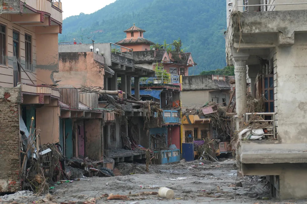 What the ice in Nepal was holding together