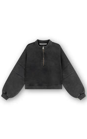 Homage Sweater High Neck With Zipper