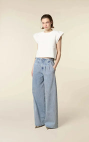 Homage Jeans Tailored Pleated