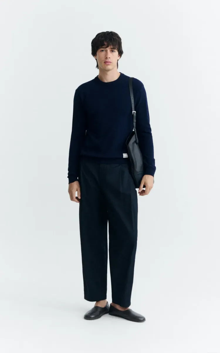 Thinking Mu INDIGO LUCIEN KNITTED SWEATER