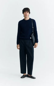 Thinking Mu INDIGO LUCIEN KNITTED SWEATER