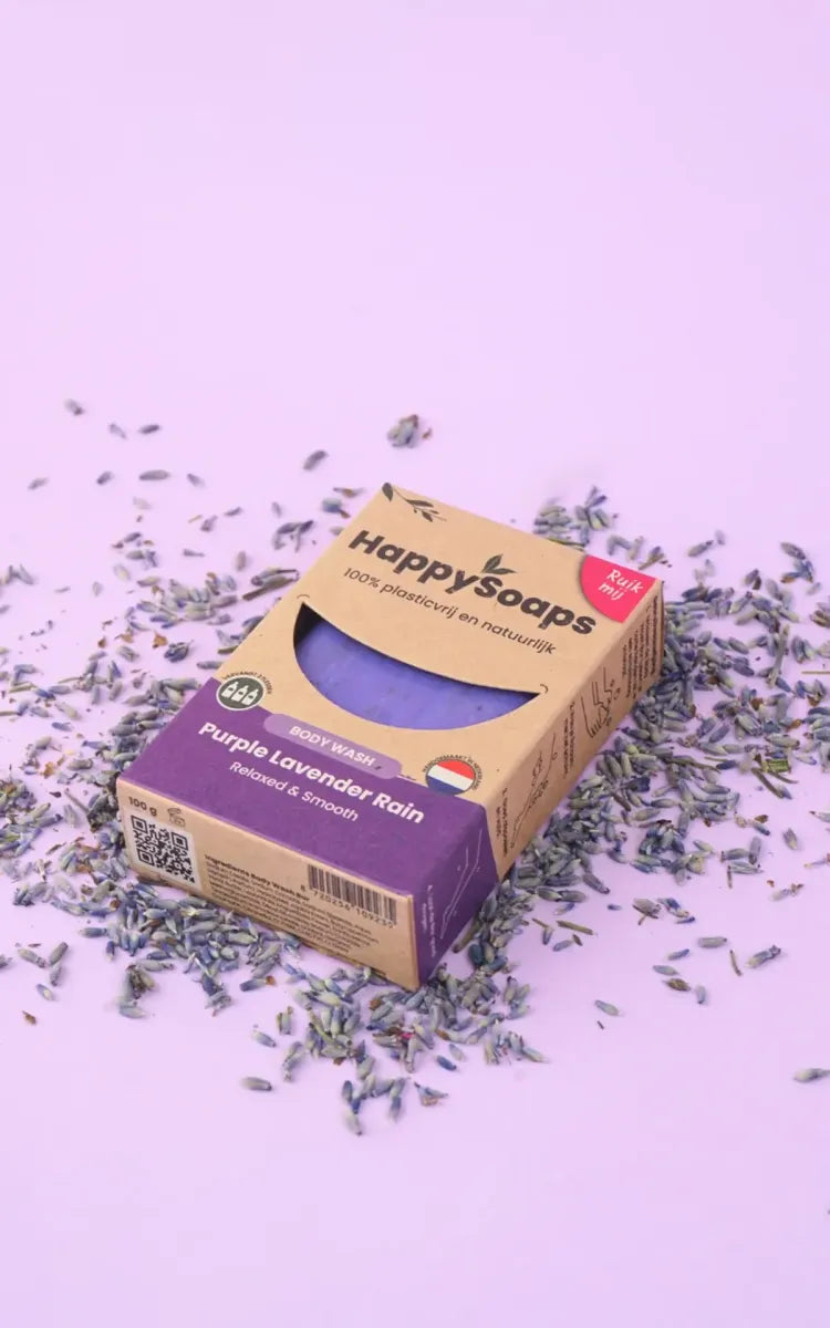 HappySoaps Body Wash Bar - Lavender