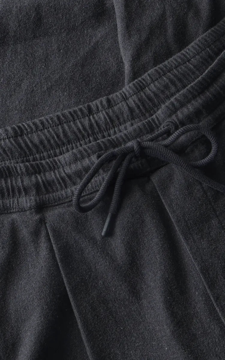 Knowledge Cotton Apparel Ozone relaxed flannel pant