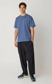 Knowledge Cotton Apparel Ozone relaxed flannel pant