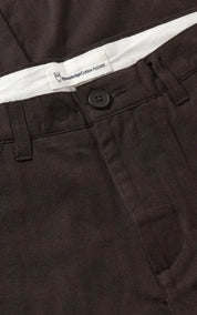 Knowledge Cotton Apparel Chuck regular herringbone pants