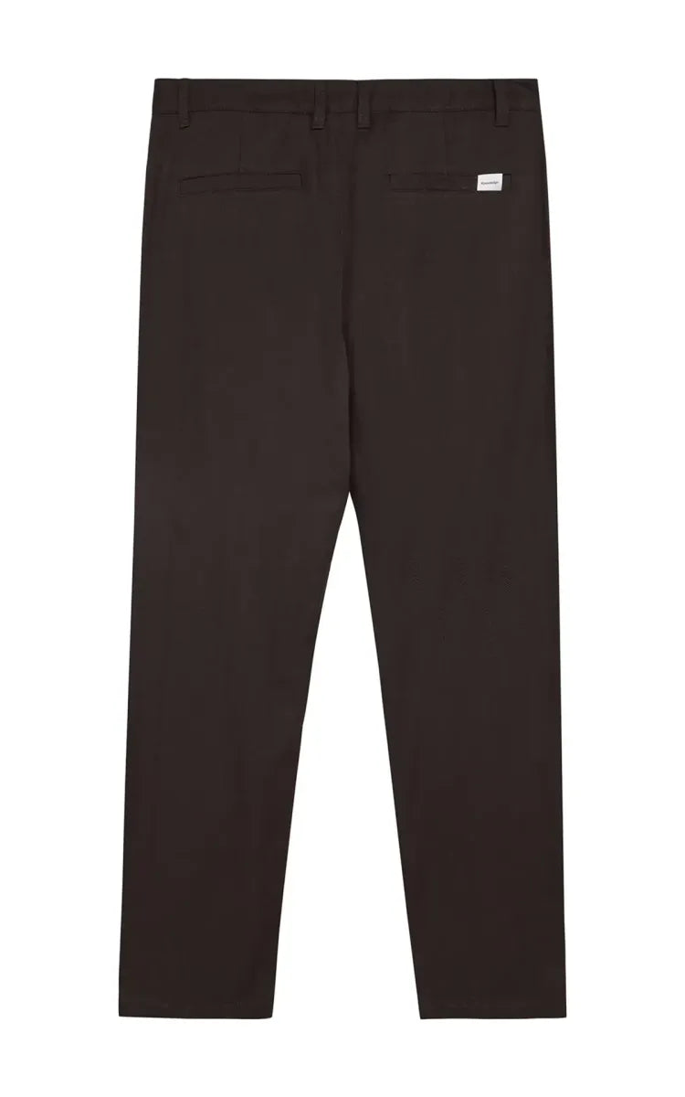 Knowledge Cotton Apparel Chuck regular herringbone pants