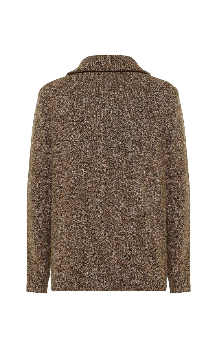 KnowledgeCotton Apparel Quater zip sweater