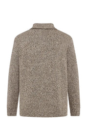 KnowledgeCotton Apparel Quater zip sweater