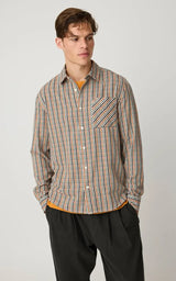 Dune regular check shirt