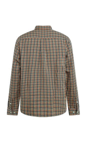 Knowledge Cotton Apparel Dune regular check shirt