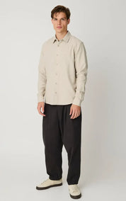 KnowledgeCotton Apparel Shirt Dune Regular Flannel
