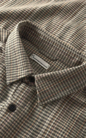 Knowledge Cotton Apparel Dune regular check shirt