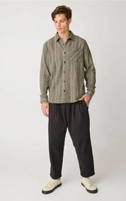 Knowledge Cotton Apparel Dune regular check shirt