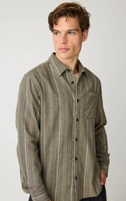 Knowledge Cotton Apparel Dune regular check shirt
