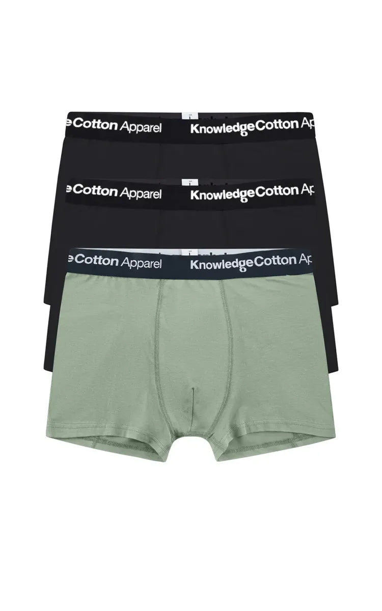 KnowledgeCotton Apparel Boxers 3 Pack