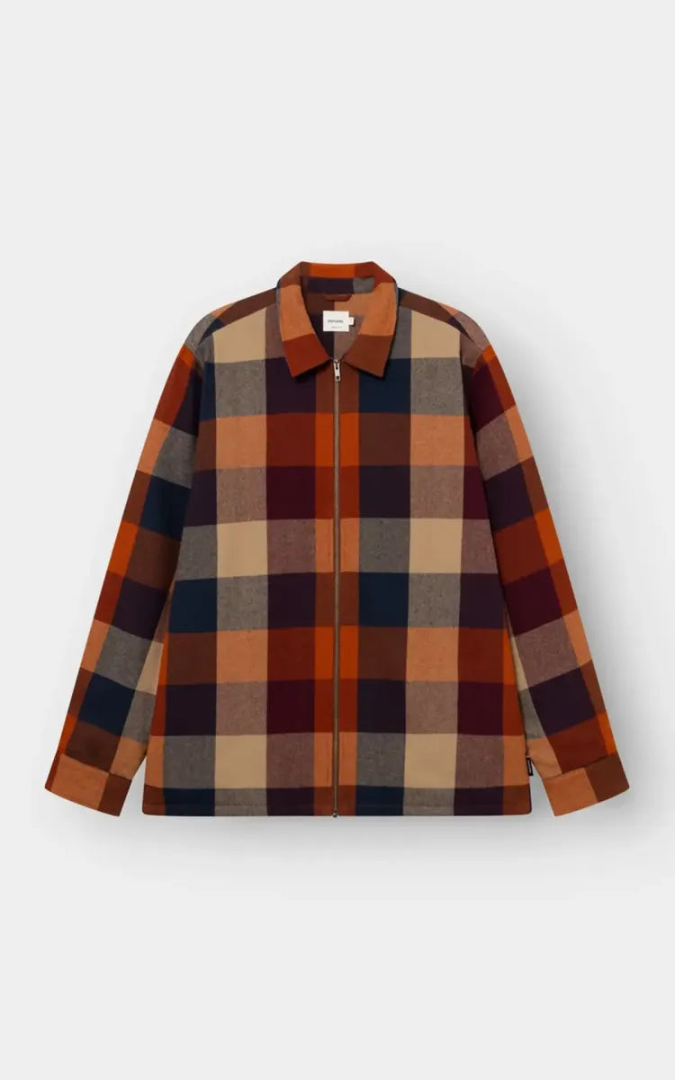 Dedicated Jacket Torp Flannel Check Muted