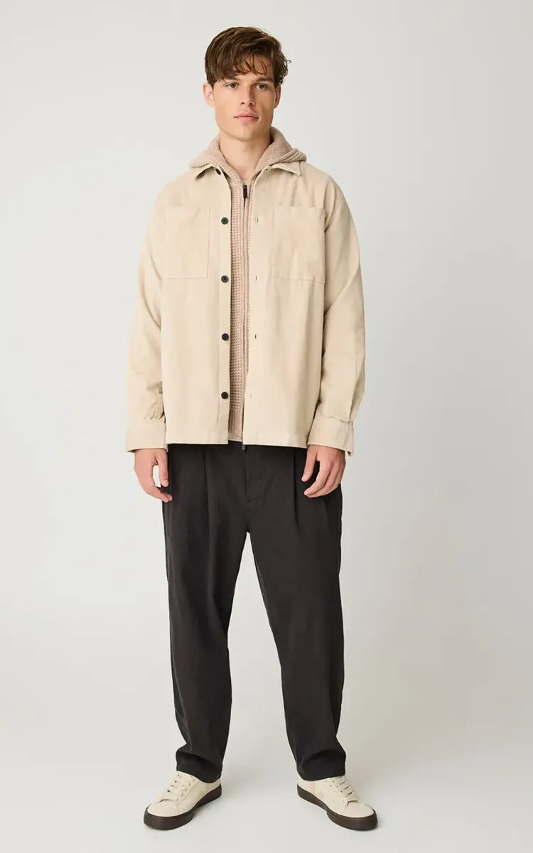 Knowledge Cotton Apparel Loose corduroy overshirt