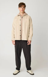 Loose corduroy overshirt