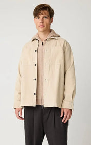Knowledge Cotton Apparel Loose corduroy overshirt