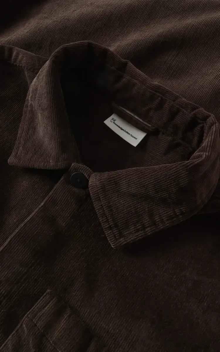 KnowledgeCotton Apparel Loose corduroy overshirt
