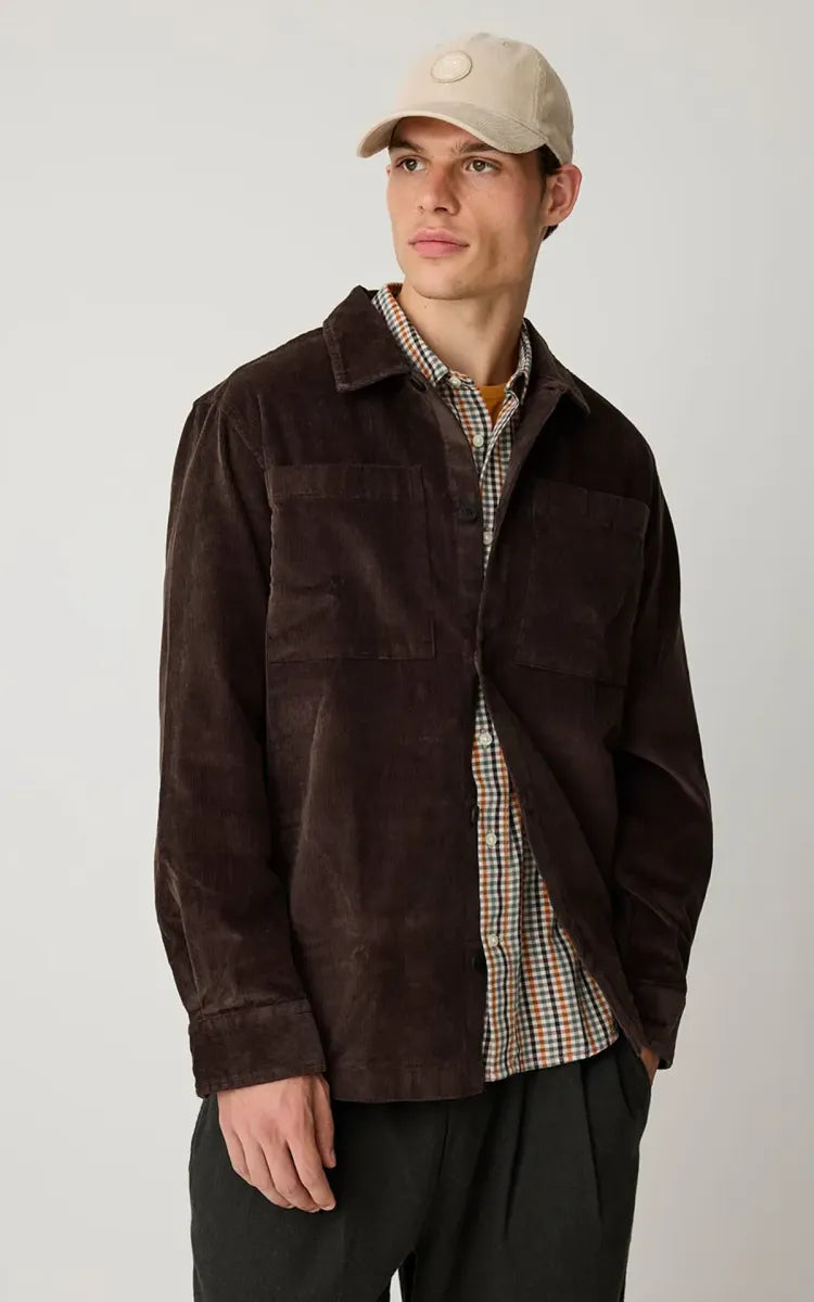 KnowledgeCotton Apparel Loose corduroy overshirt