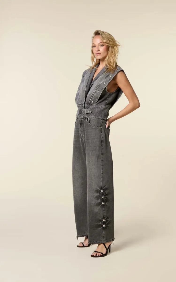 Homage Jeans With Studs Dean