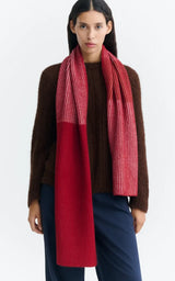 ELBRUS RED GHEDE SCARF