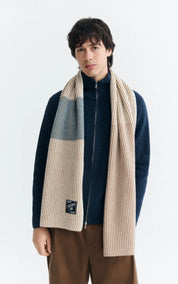 Thinking Mu ELBRUS BEIGE GHEDE SCARF