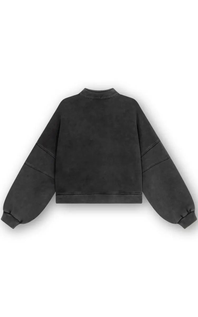 Homage Sweater High Neck With Zipper