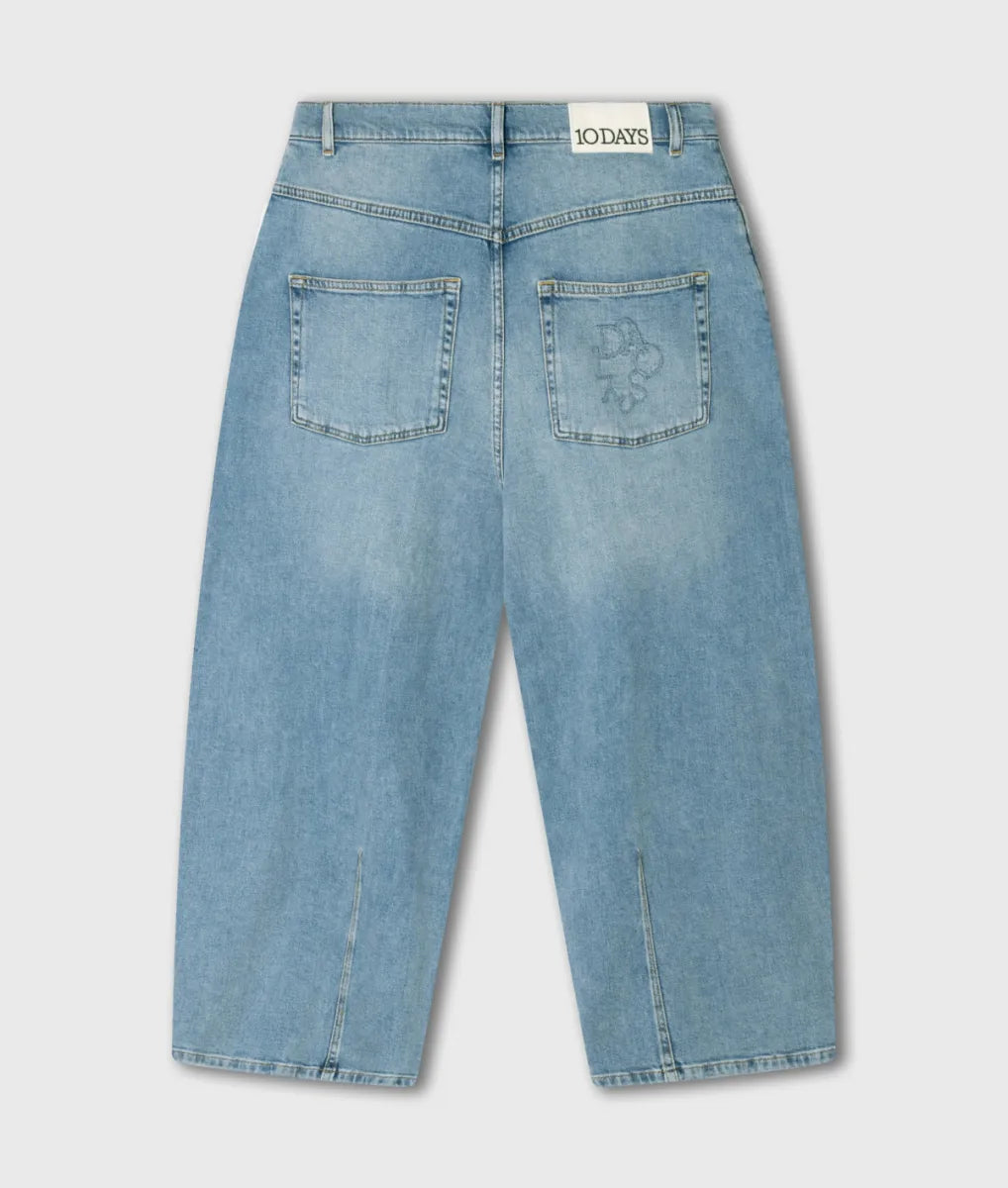 10 Days Wide Tapered Denim Pants