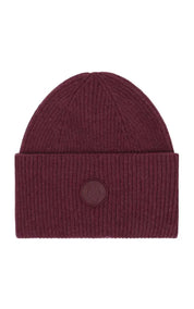 KnowledgeCotton Apparel Wool badge beanie