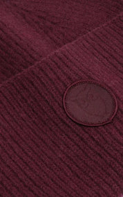 KnowledgeCotton Apparel Wool badge beanie