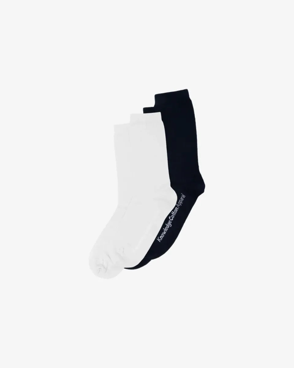 KnowledgeCotton Apparel Classic Socks 2-Pack