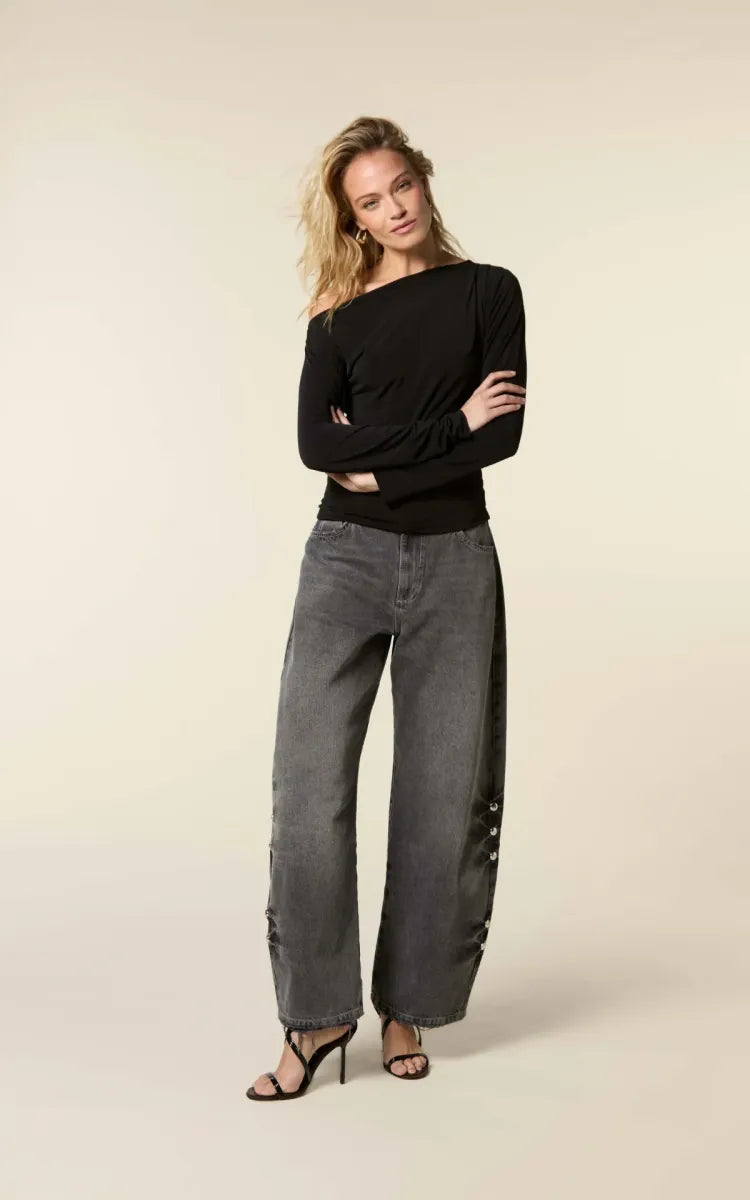 Homage Jeans With Studs Dean