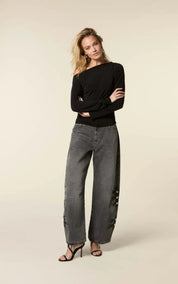 Homage Jeans With Studs Dean