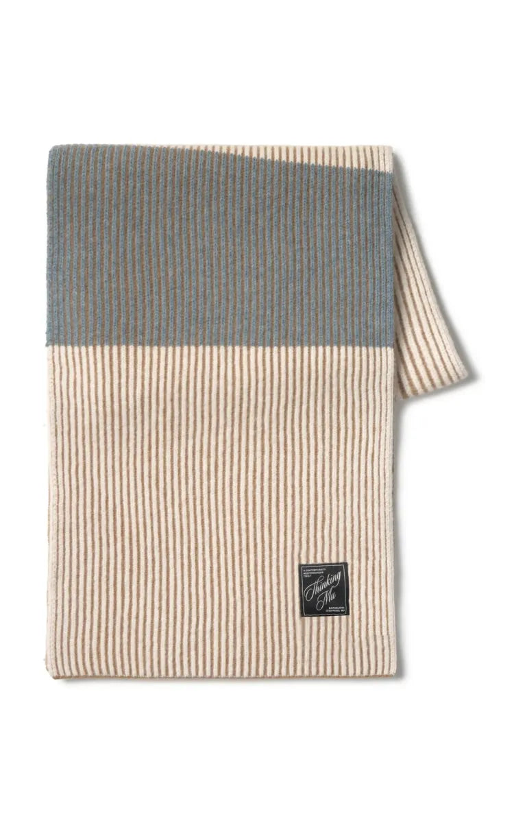 Thinking Mu ELBRUS BEIGE GHEDE SCARF