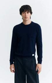 Thinking Mu INDIGO LUCIEN KNITTED SWEATER