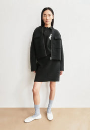 ARMEDANGELS Cotton-wool Mini Knit Skirt