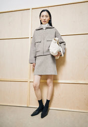 ARMEDANGELS Cotton-wool Mini Knit Skirt