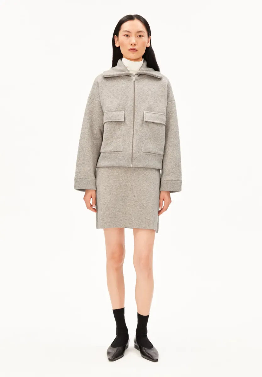 ARMEDANGELS Cotton-wool Mini Knit Skirt