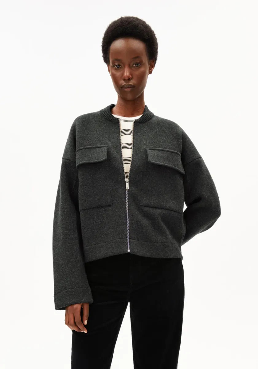 ARMEDANGELS Cotton-wool Bomber Jacket
