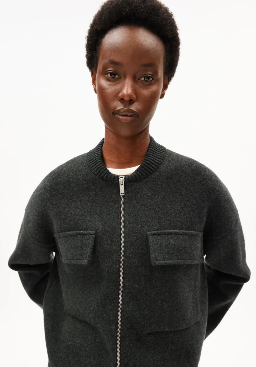 ARMEDANGELS Cotton-wool Bomber Jacket