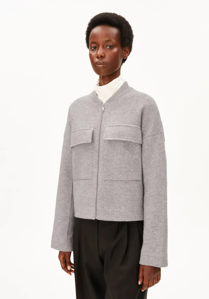 ARMEDANGELS Cotton-wool Bomber Jacket