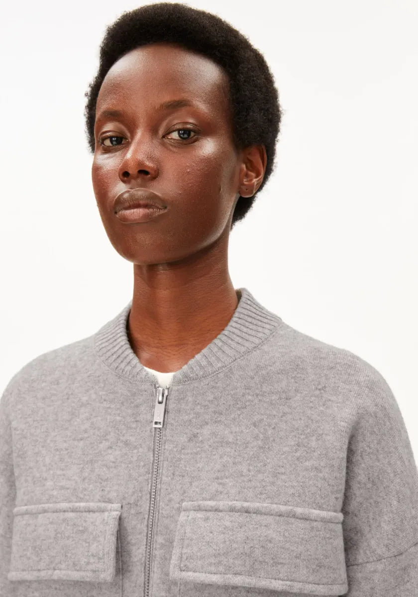ARMEDANGELS Cotton-wool Bomber Jacket