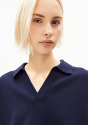 ARMEDANGELS Compact Polo Knitted Pullover