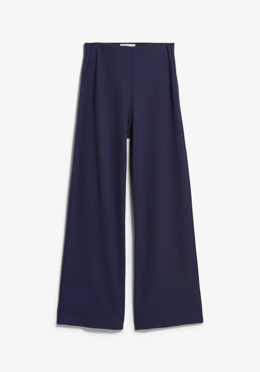 ARMEDANGELS Basic Wide Leg Jersey Trousers