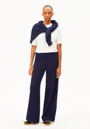 ARMEDANGELS Basic Wide Leg Jersey Trousers
