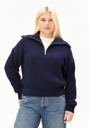 ARMEDANGELS Vanisé Troyer Knit Sweater